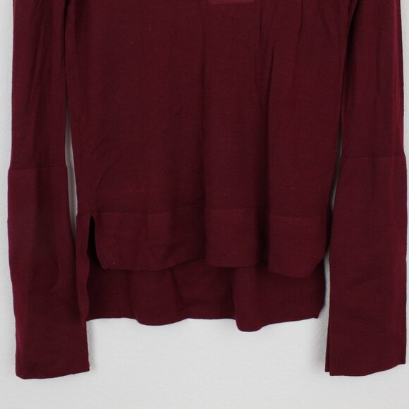 NWT Theory Merino Wool Crewneck Sweater Top | Long Sleeve Fall Layer - Picture 7 of 10